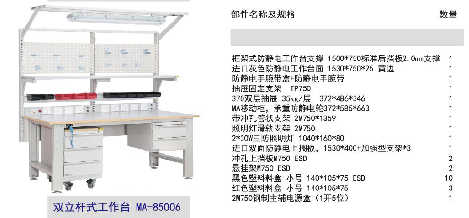 双立杆式工作台（承重型）